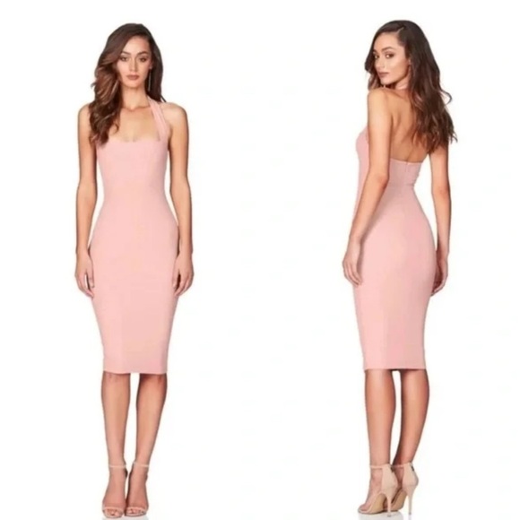 Nookie X Revolve Boulevard Midi Dress in Prima NWT - Picture 4 of 8